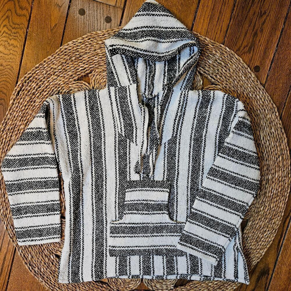 Vintage 90's Baja Hooded Pullover - Picture 10 of 10